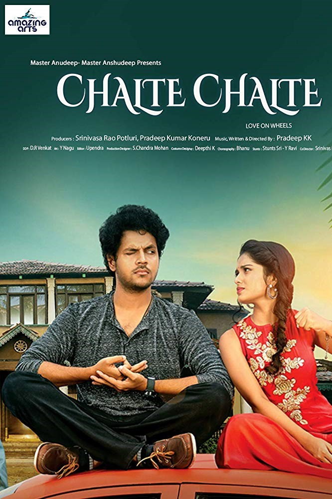 Chalte Chalte Love On Wheels (2018) Hindi Dubbed Poster
