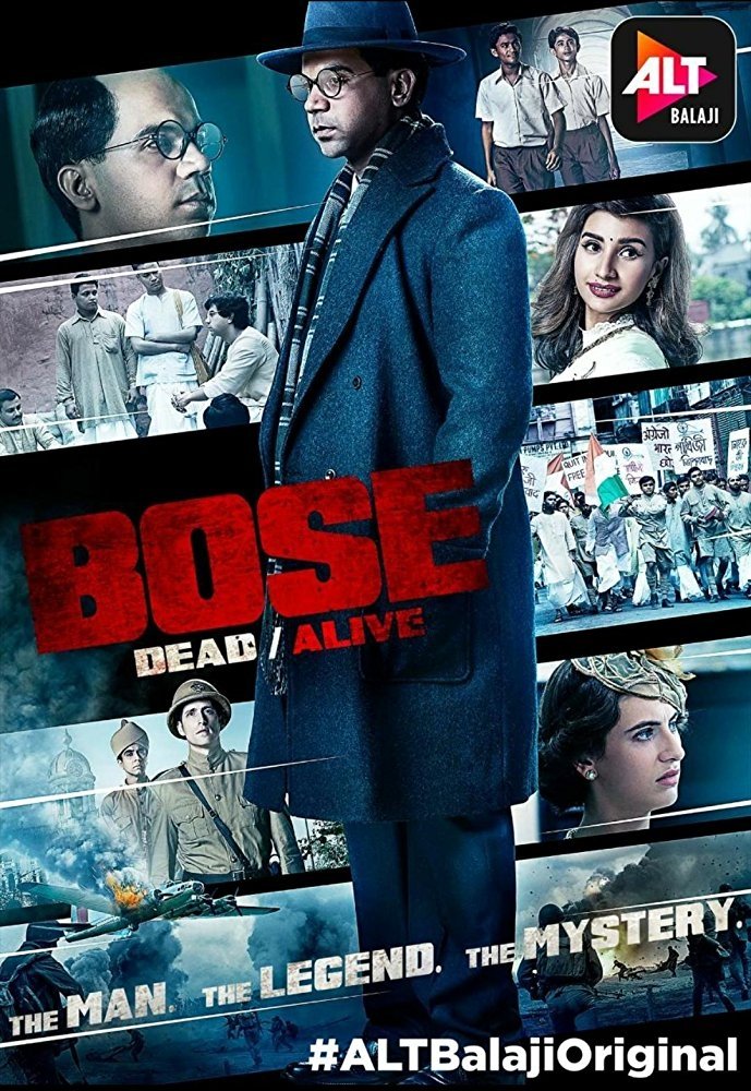 Bose Dead or Alive Season 1 (2017) AltBalaji Web Series Hindi Poster