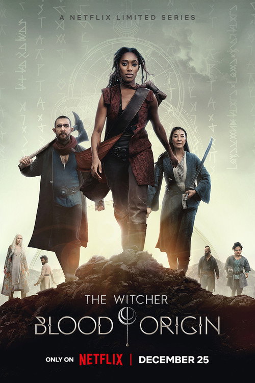 The Witcher Blood Origin (2022) Hndi Season 1 Complete Netflix Poster