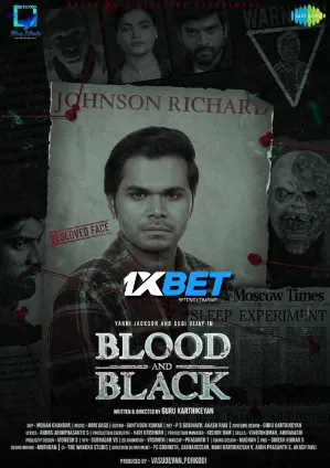 Blood and Black (2024) HQ Hindi Dubbed Poster