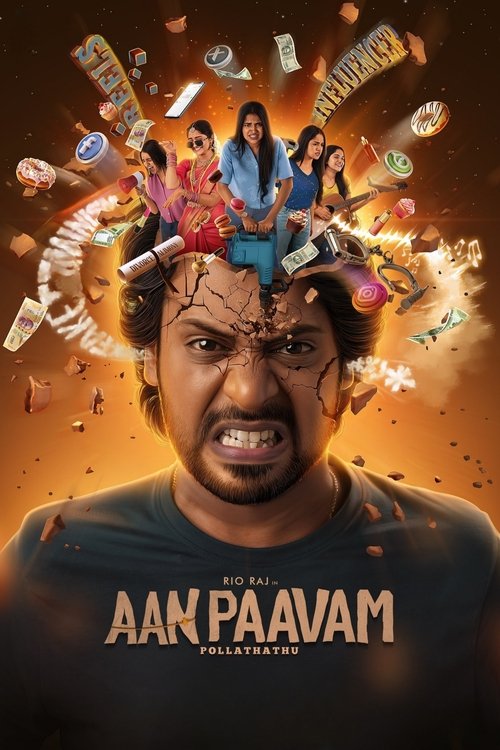 Aan Paavam Pollathathu (2025) Hindi Dubbed JioHotstar Poster