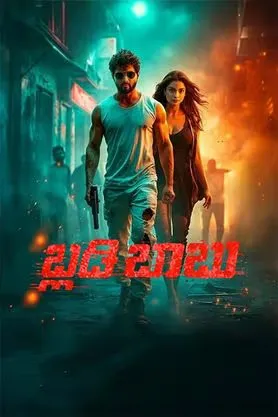 bloody babu (2025) Hindi Dubbed Poster